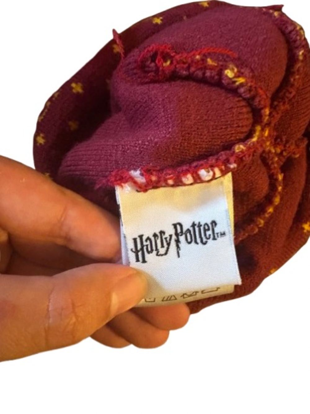 Harry Potter Gryffindor Pom Beanie – Red & Gold, OS - Picture 2 of 3
